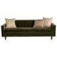 Jonathan Louis Jace Stationary Sofa in Amici Moss  Velvet, , large