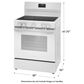 Frigidaire 30" Freestanding Electric Range in White, , large