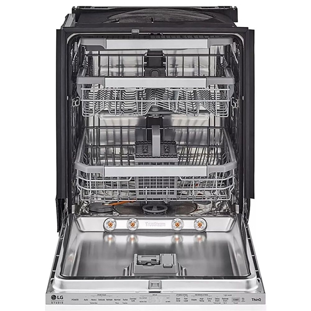 LG Studio 24&quot; Built-in Dishwasher with TrueSteam in Panel Ready, , large