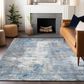 Dalyn Rug Company Ravenna RN1 5" x 7"6" Blue Area Rug, , large