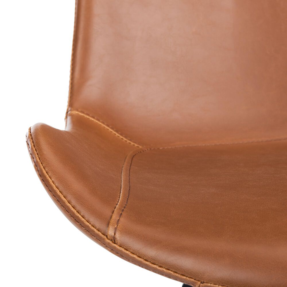 Safavieh Terra Accent Chair in Light Brown/Black &#40;Set of 2&#41;, , large