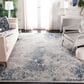 Safavieh Invista 8" x 10" Grey and Blue Area Rug, , large