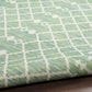Nourison Positano Southwestern Blue and Green 5" x 7" Indoor/Outdoor Area Rug, , large