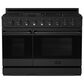 Thor Kitchen Gordon Ramsay 6.8 Cu. Ft. Professional Natural Gas Range with Pro-Style Knobs in Black, , large