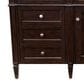 James Martin Brittany 60" Single Bathroom Vanity Cabinet in Burnished Mahogany, , large