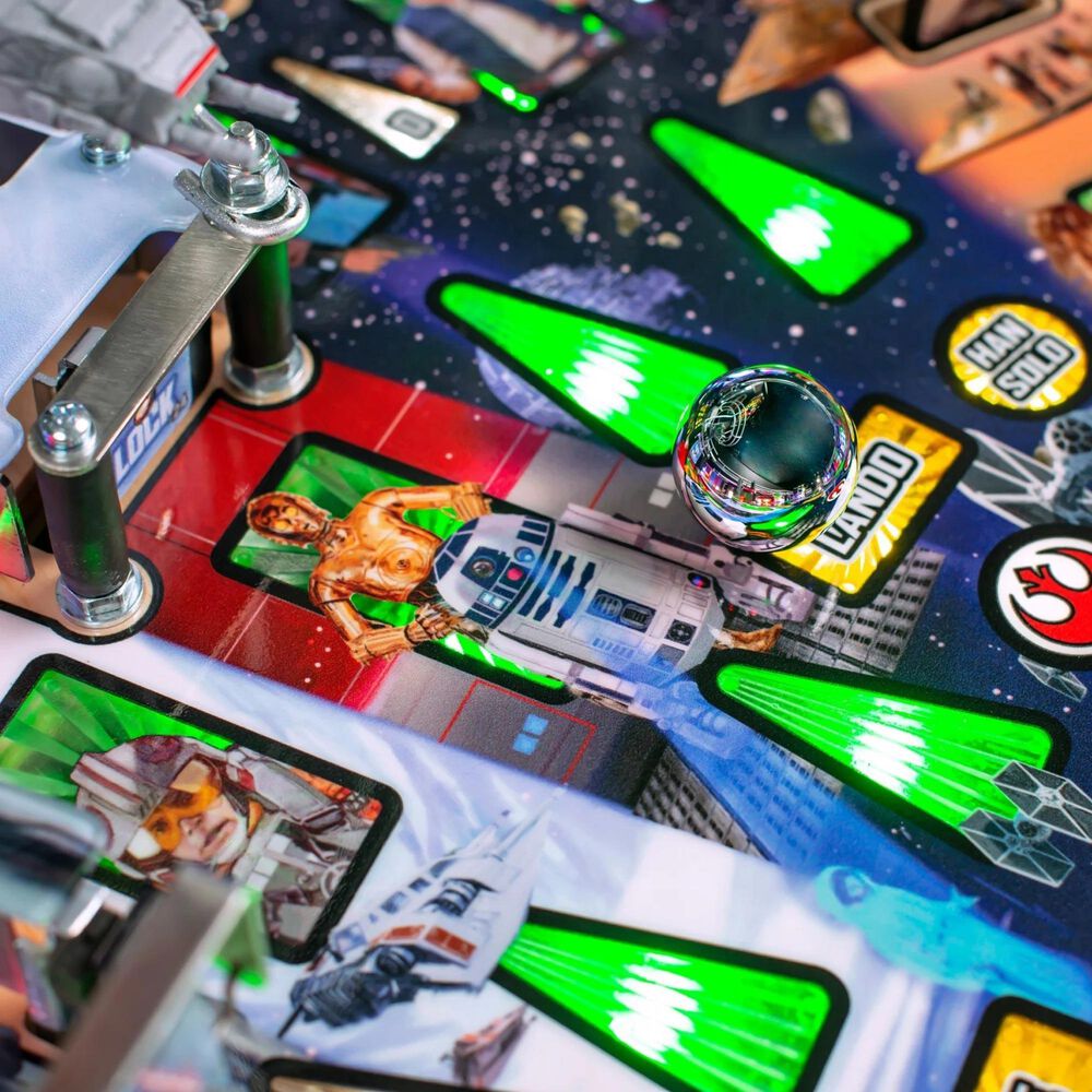 Stern Pinball Star Wars Fall of The Empire Pro Edition Pinball Machine in Multicolor, , large