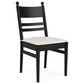 Riverside Furniture Calhoun 7-Piece Rectangular Dining Set in Whiskey Oak and Ebony Whiskey Oak, , large