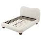 Urban Home Anansi Afra Queen Upholstered Footboard, Rails and Slats in Chinchilla, , large