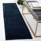 Safavieh August Shag AUG553M 2" x 8" Navy Runner, , large