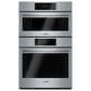 Bosch Benchmark 2-Piece Kitchen Package with Stainless Steel 30" Combination Wall Oven and Black 30" Smart Induction Cooktop, , large