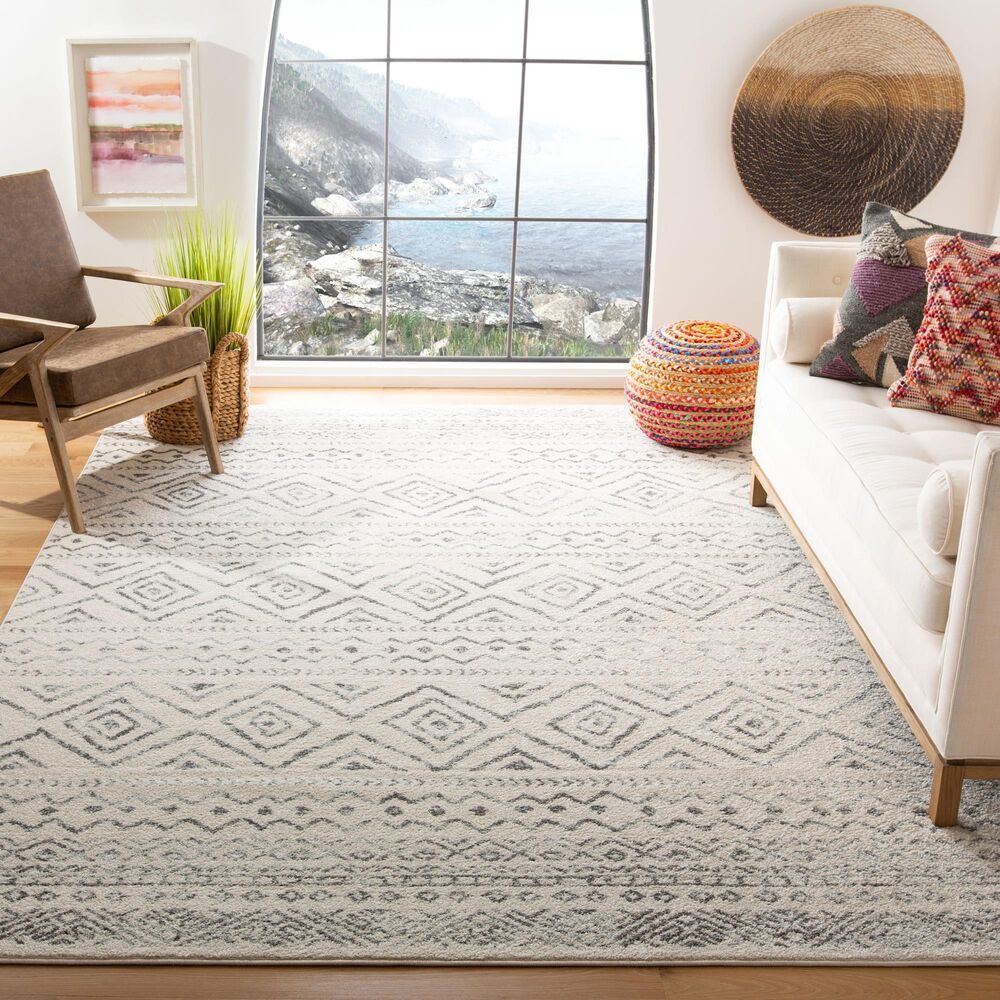 Safavieh Tulum 8&#39; x 10&#39; Grey Area Rug, , large