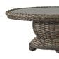 Venture South Hampton Oval Cocktail Table in Tuscan Brown, , large