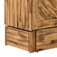 New Day Furniture Ranchero Queen Murphy Cabinet in Bakar with Mattress , , large
