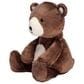 Lambs and Ivy Sleepytime Bear Plush Stuffed Animal Toy - Buster in Brown and White, , large