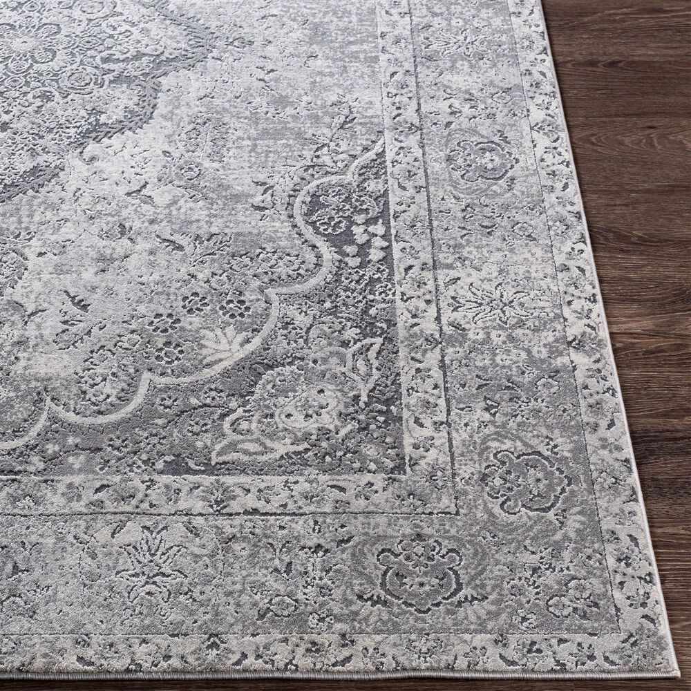 Surya Aisha 12&#39; x 15&#39; Charcoal, Gray and Off-White Area Rug, , large