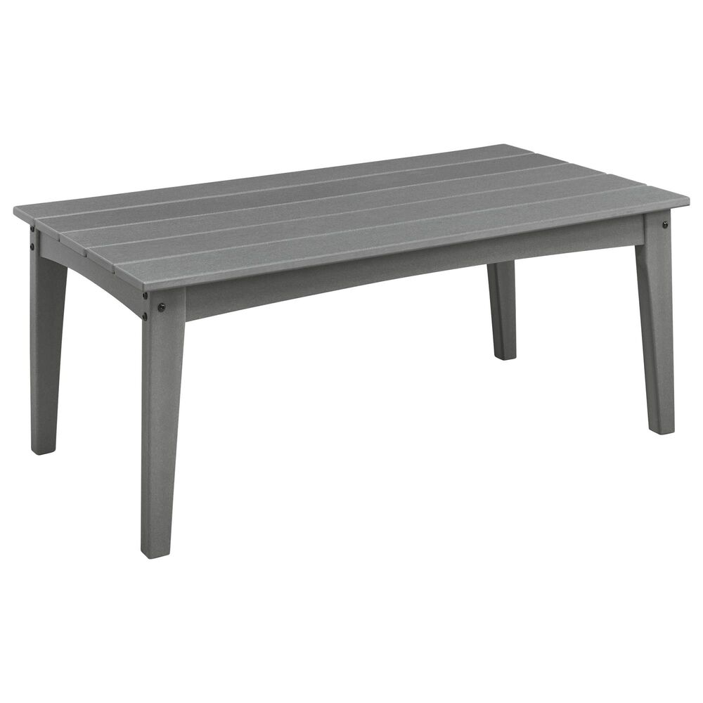 Ashley Cove Beach Outdoor Cocktail Table in Gray, , large