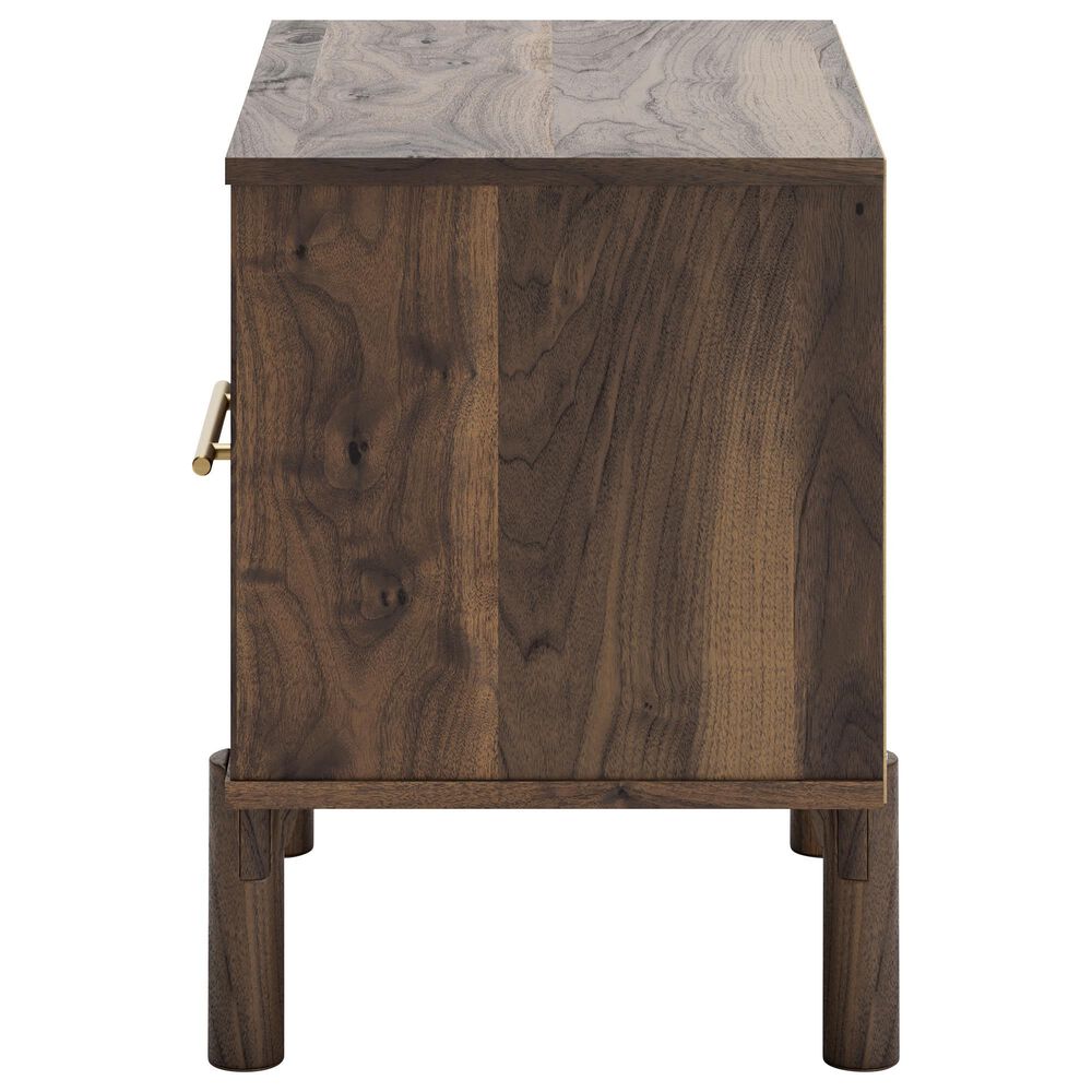 Ashley Calverson 1-Drawer Nightstand in Mocha, , large