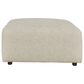 Ashley Edenfield Oversized Accent Ottoman in Linen, , large