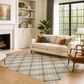 Dalyn Rug Company Soft Essentials Plaid Granite 8" x 10" Indoor/Outdoor Area Rug, , large