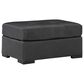 Ashley Brindley Pier Oversized Accent Ottoman in Fog, , large