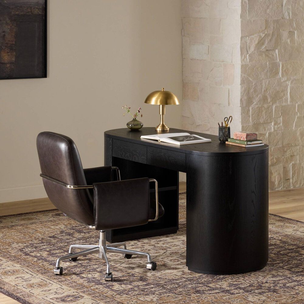 Four Hands Allston Sherman Desk Chair in Sonoma Black, , large