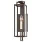 Troy Lighting Beckham 17" 1-Light Exterior Wall Sconce in Textured Bronze, , large