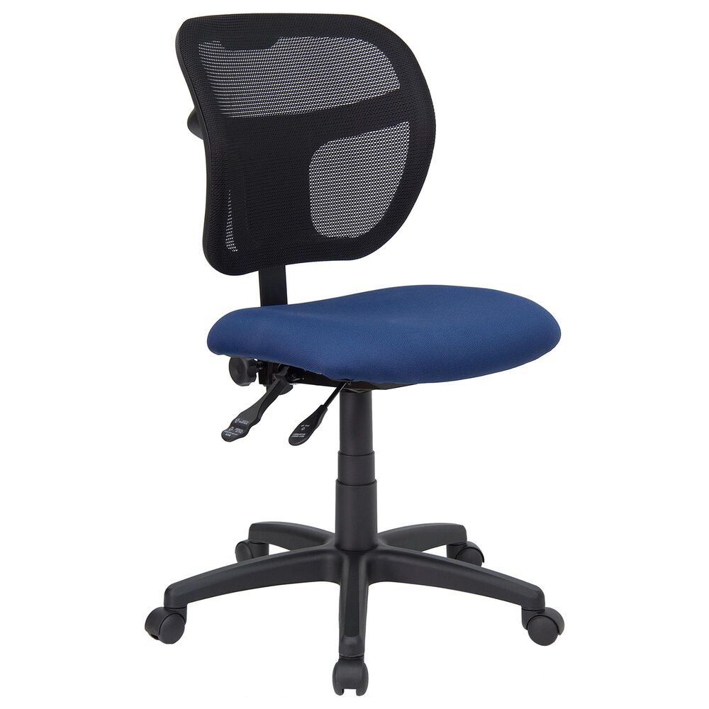 Flash Furniture Swivel Task Chair in Blue, , large