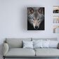Timberlake Jim Cumming "All The Better To See You - Timber Wolf" 47" x 35" Canvas Art in Black/Grey/Brown, , large