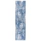 Safavieh Aston  2" x 11" Navy and Gray Runner, , large
