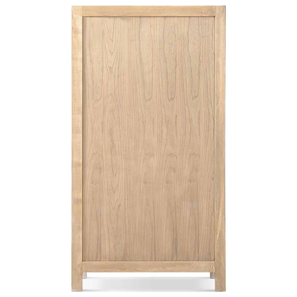 Jennifer Taylor Home Rowan 83" 2-Door Tall Storage Cabinet in Heritage Light Natural Brown, , large