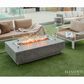Elementi Fire Hampton Rectangle Natural Gas Fire Table in Gray, , large