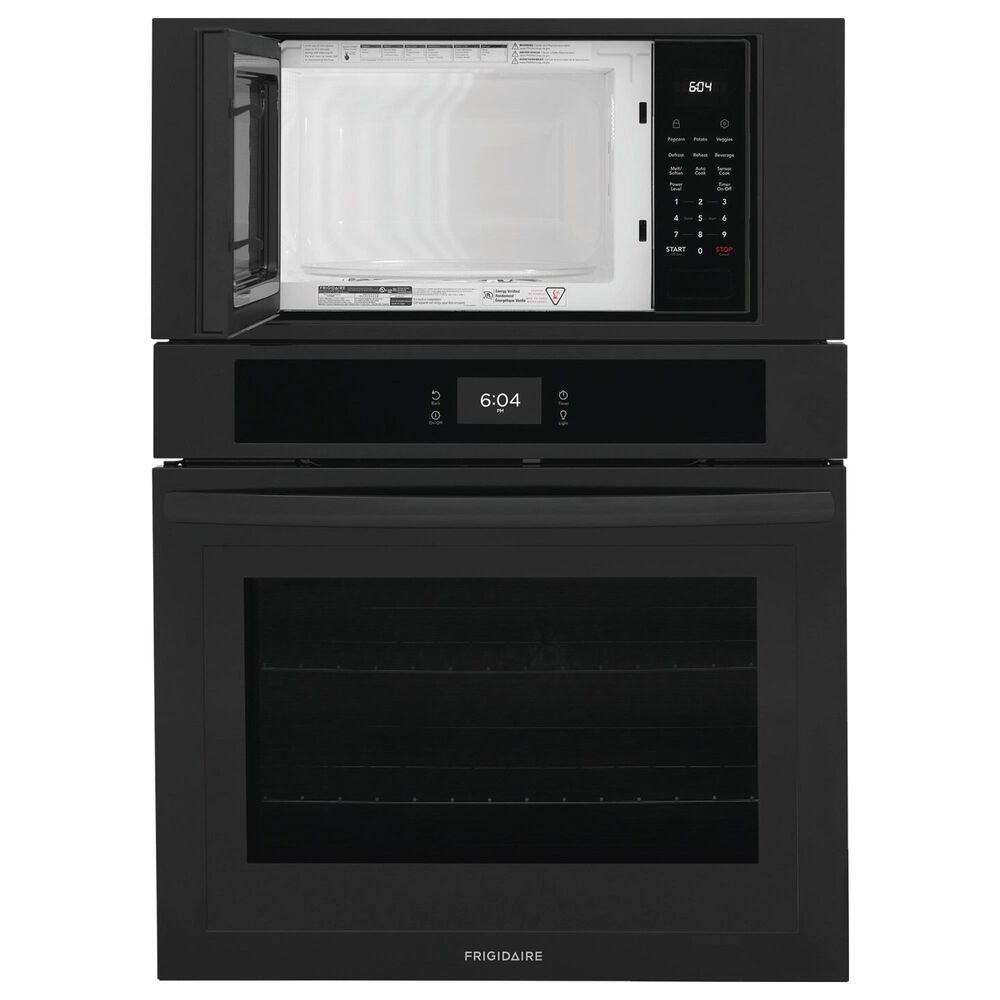 Frigidaire 30&quot; Microwave Combination Wall Oven in Black, , large
