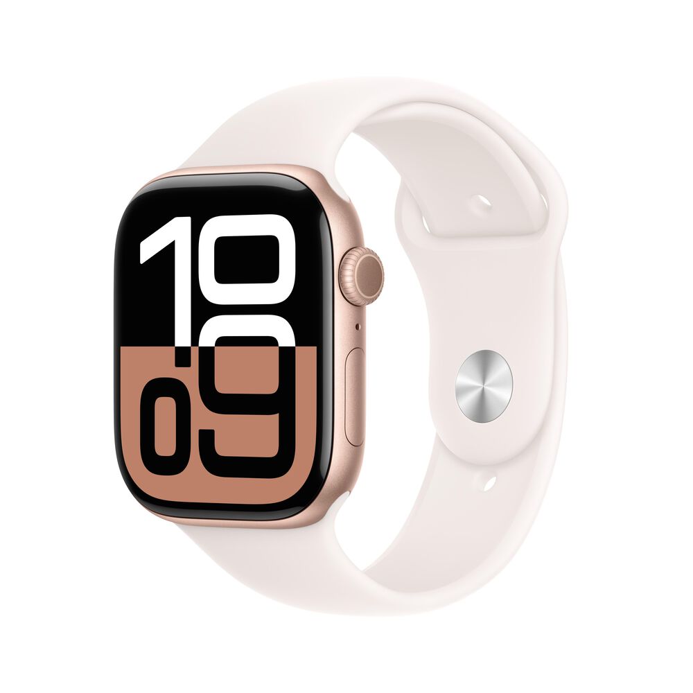 Apple Watch Series 10 GPS + Cellular 46mm Rose Gold Aluminum Case  