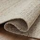 Angela Rose Rivers 3"6" x 5"6" Sand and Ivory Area Rug, , large