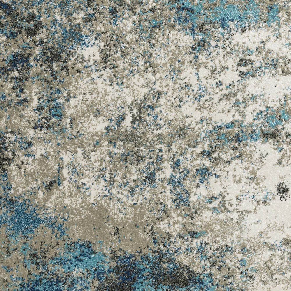 Oriental Weavers Venice Rimini 3&#39;10&quot; x 5&#39;5&quot; Blue and Beige Area Rug, , large