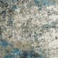 Oriental Weavers Venice Rimini 3"10" x 5"5" Blue and Beige Area Rug, , large