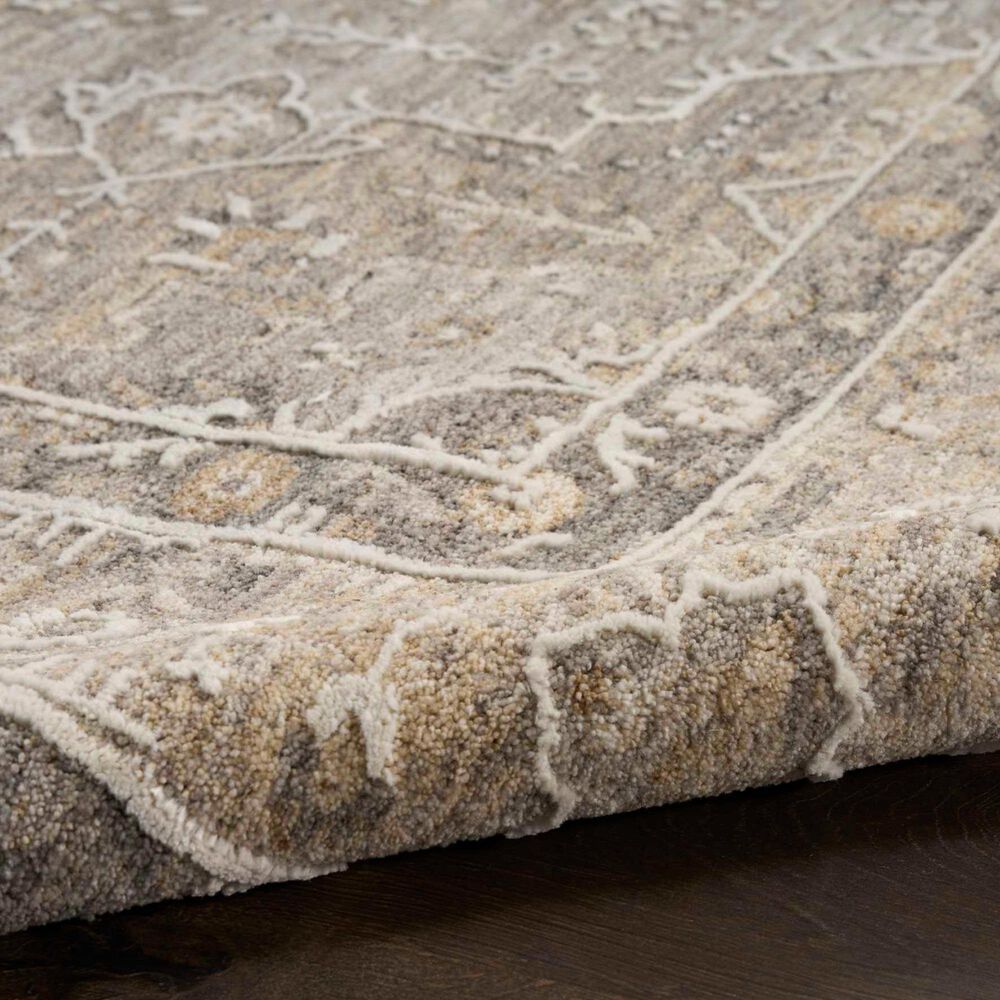 Nourison Retreat Grey 7'10" x 10' Area Rug, , large