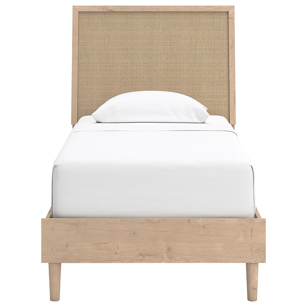 Ashley Cielden Twin Panel Bed in Two-tone, , large