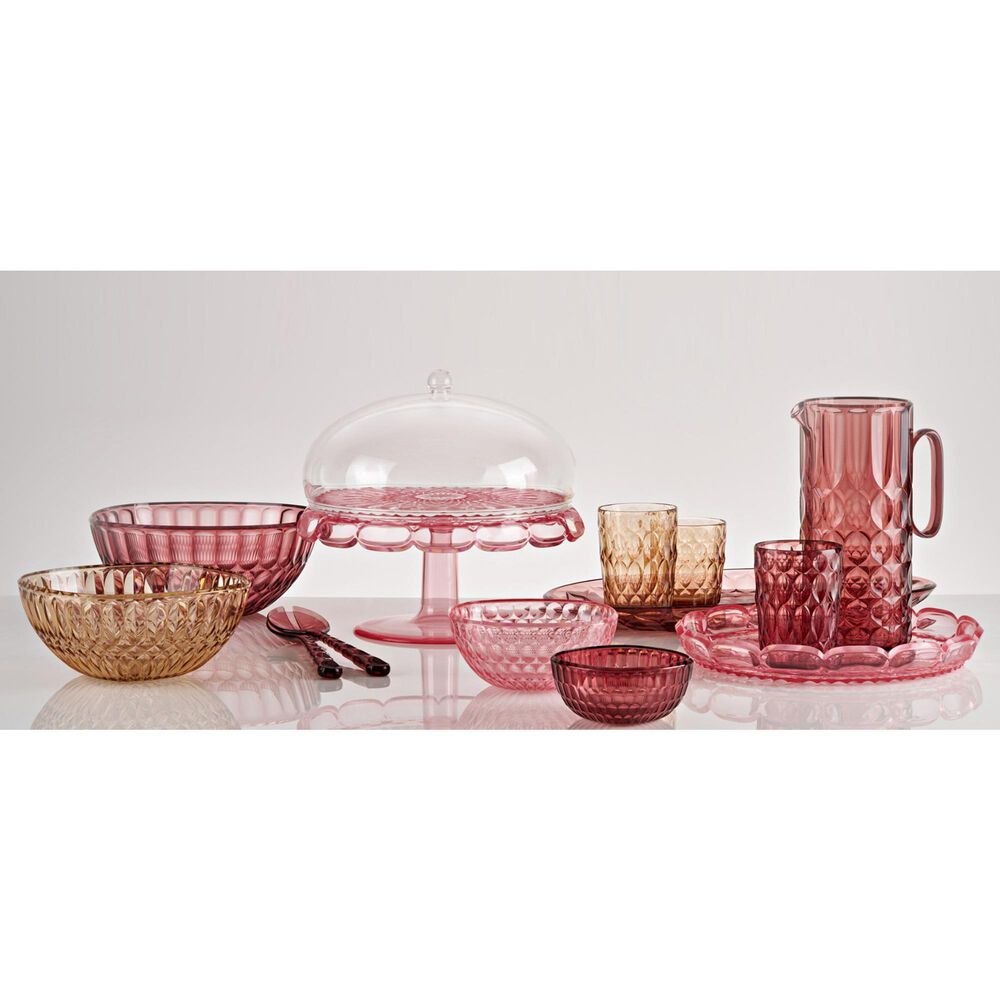 Fratelli Guzzini Vanity 2-Piece Salad Server Set in Mauve, , large