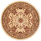 Safavieh Lyndhurst LNH216 8" Round Ivory Area Rug, , large