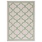 Safavieh Bermuda 3" x 5" Beige and Green Indoor/Outdoor Area Performance Rug, , large