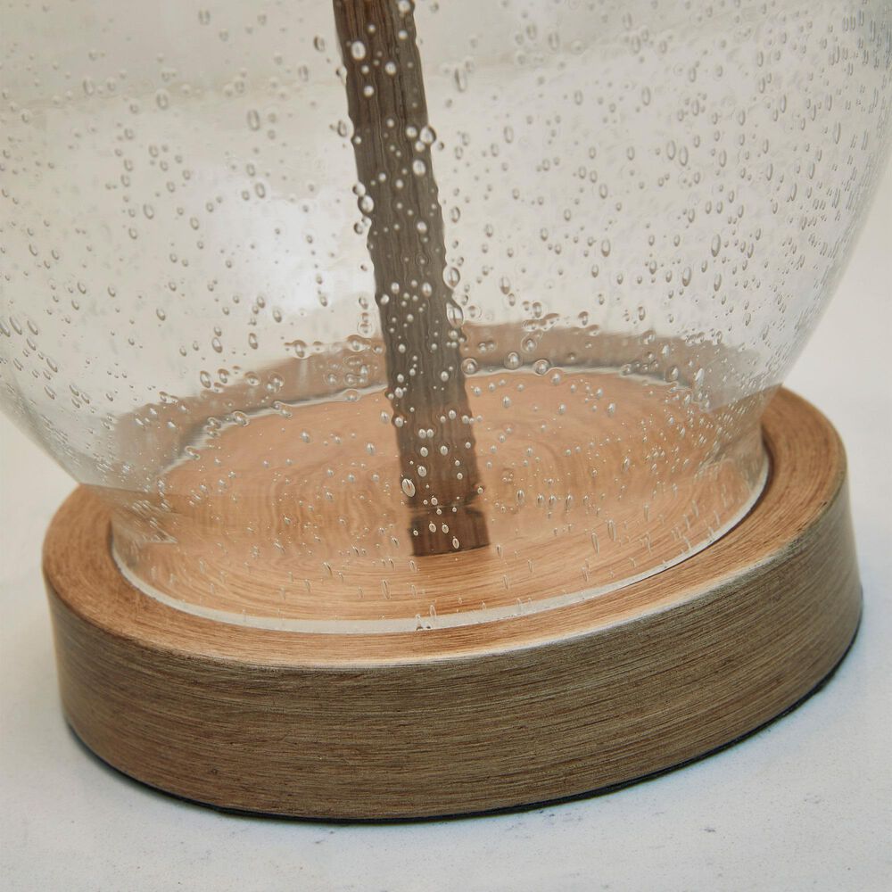 Ashley Clayleigh Table Lamp in Clear and Brown &#40;Set of 2&#41;, , large