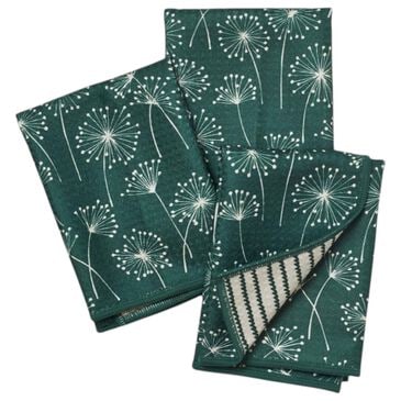 Once Again Home Whispers Reversible Mighty Mini Towel in Garden Green (Set of 3), , large