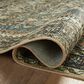 Magnolia Home Banks 2" x 5" Denim and Clay Runner, , large