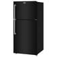 Maytag 19 Cu. Ft. Top Freezer Refrigerator with Garage Mode in Black, , large