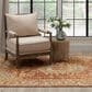 Karastan Marash Palu 10" x 14" Rust Area Rug, , large
