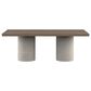Bernhardt Casa Paros Dining Table in Playa and Bedrock - Table Only, , large