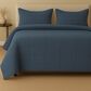 Ann Gish Cotton Canvas 30" x 36" Throw Pillow in Denim, , large