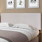 HOMLUX Roanne Full Plain Headboard in Fog, , large