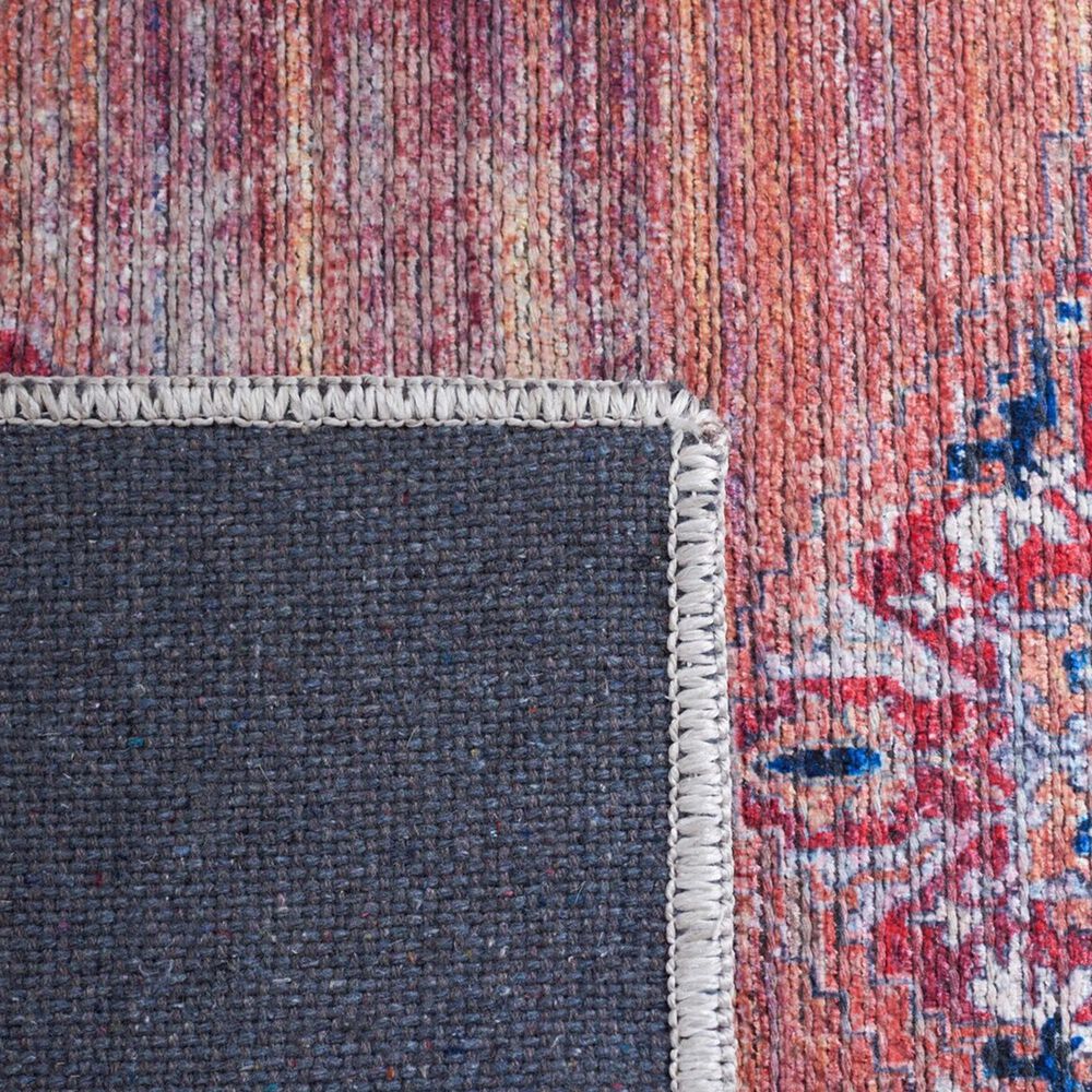 Safavieh Serapi 2&#39; x 8&#39; Rust and Navy Runner, , large